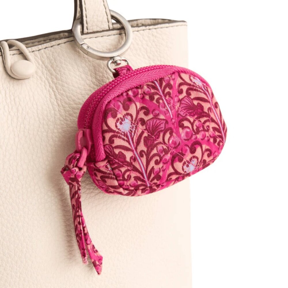 Vera Bradley Wicked Bag Charm for AirPods Bewitching Pink